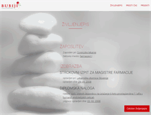 Tablet Screenshot of luka.bubi.si