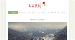 Desktop Screenshot of bubi.si